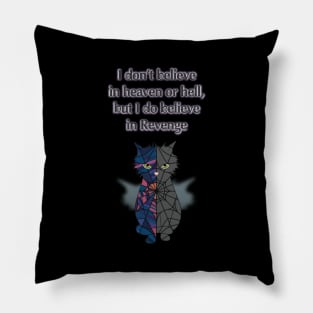 Wednesday Addams - Cat Revenge Pillow