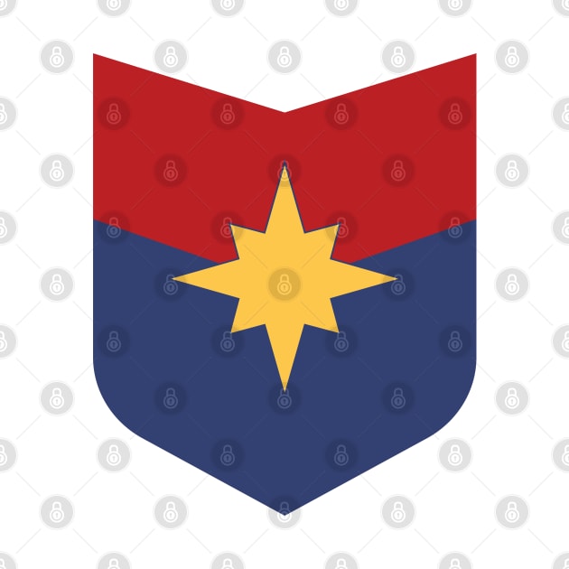 Captain Mar Vell Emblem by Aefe