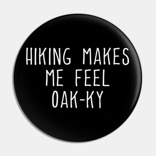 Hiking puns Pin