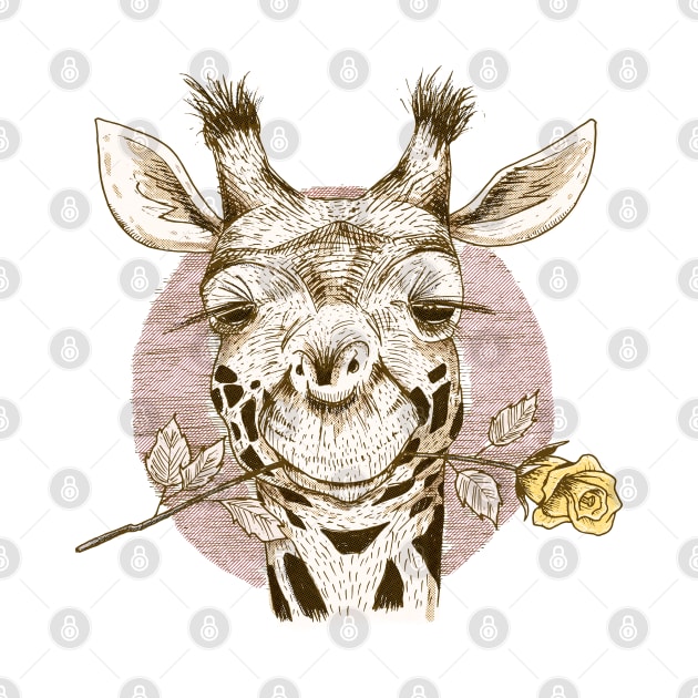 Romantic giraffe by romulofq