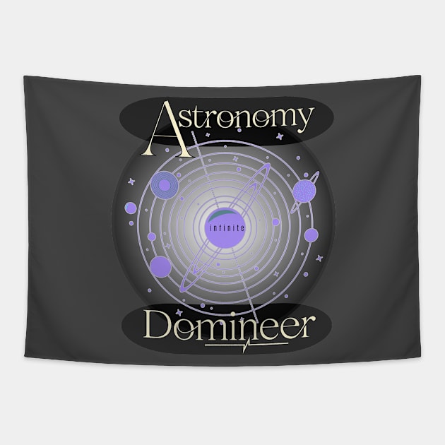 Astronomy Domineer Infinite Planets in Space Tapestry by Aurora X