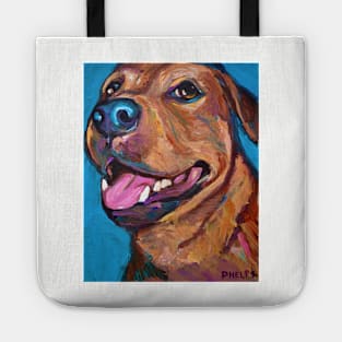 Bruno the BLUE NOSE PITBULL Tote