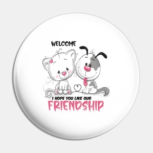 Welcome i hope you like our friendship   , Dogs welcome people tolerated , Dogs , Dogs lovers , National dog day , Dog Christmas day Pin