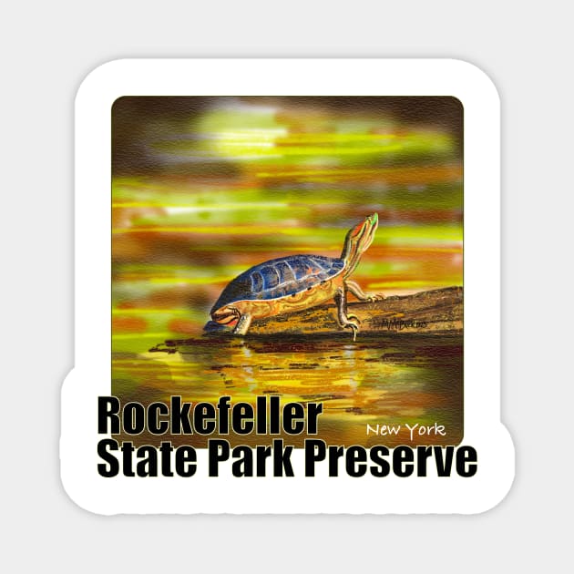 Rockefeller State Park Preserve, New York Magnet by MMcBuck