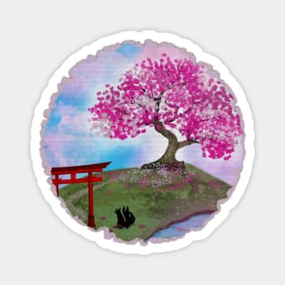 Sakura Tree Magnet