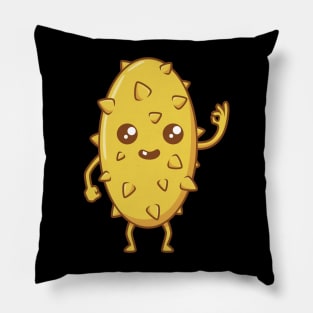 Kawaii Cartoon Kiwano Pillow