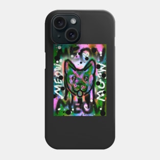 Spray Paint Cat V5 Phone Case