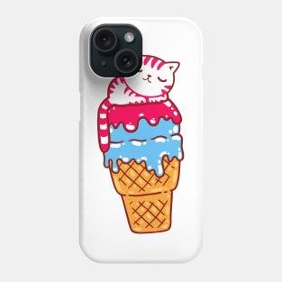 ice cat Phone Case