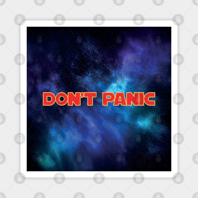 Don't Panic Magnet by marv42