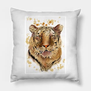 The proud tiger. Artwork By Annalisa Amato Pillow