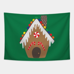 Gingerbread House Tapestry