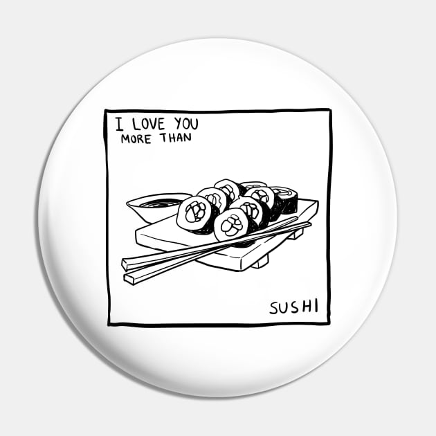 sushi Pin by melivillosa