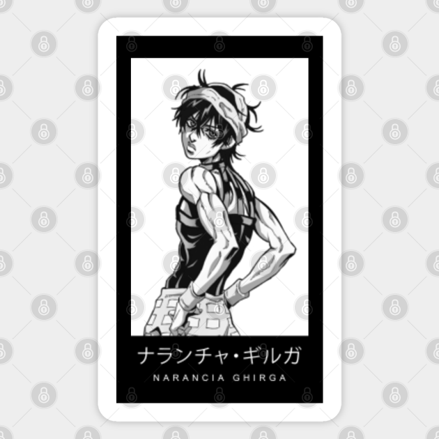 Narancia Ghirga Shirt Jojos Bizarre Adventure Autocollant Teepublic Fr