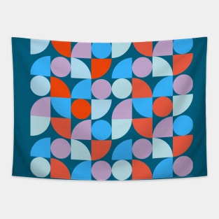 Vibrant Geometric Harmony Tapestry