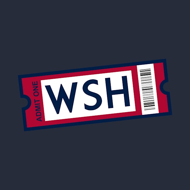 WSH Ticket by CasualGraphic