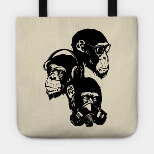 Three Monkey Tote