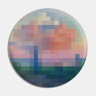 Pixel Palette: "The Rose Cloud" - Henri-Edmond Cross Pin