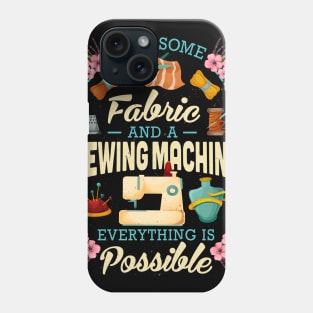 Funny Sewing Sewer Design Phone Case