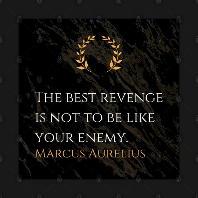 Marcus Aurelius's Triumph: Rising Above with Noble Retribution by Dose of Philosophy