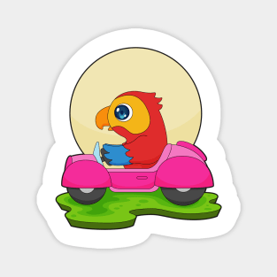 Parrot Car Magnet