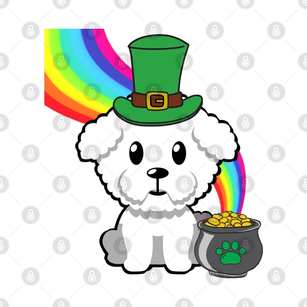 Cute furry dog is a leprechaun by Pet Station