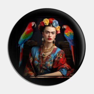 Frida Kahlo Enigmatic Expressions Pin