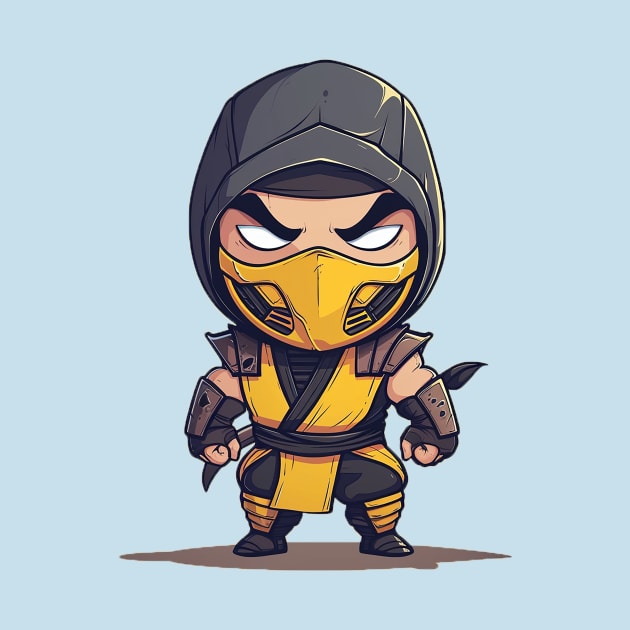 chibi scorpion by StevenBag