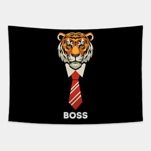 Tiger Boss Tapestry