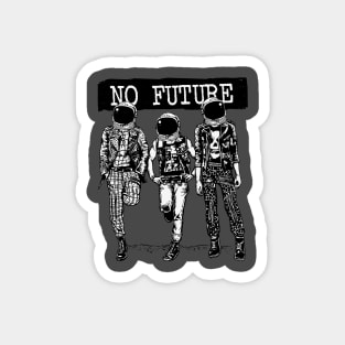 No Future Street Art Magnet