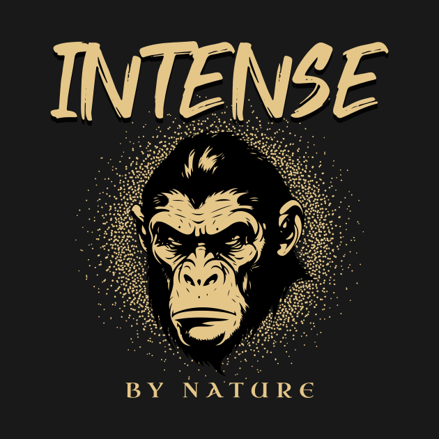 Intense By Nature Quote Motivational Inspirational by Cubebox