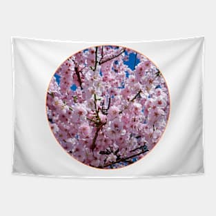 Japanese Flower Circle - Day Roses Tapestry