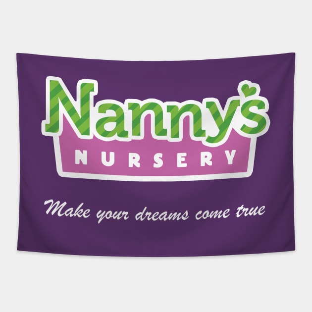 Nanny's Nursery - Make Your Dreams Come True Tapestry by Heyday Threads