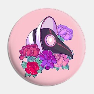 Floral Mask Pin