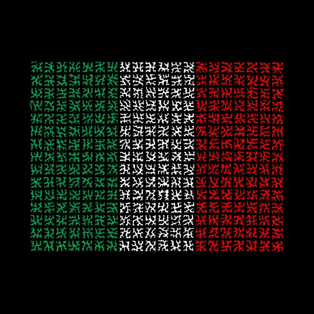 National Flag of Italy by NightserFineArts