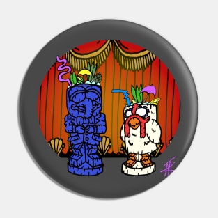 Puppet tiki Pin