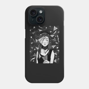 Paper airplanes - B&W Phone Case