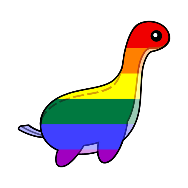 LGBTQ+ Nessie Apex Legends by gaypompeii