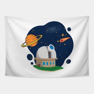 Arecibo Observatory - National Astronomy and Ionosphere Center logo Tapestry