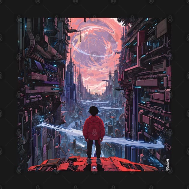 Akira Unleashed: Cyberpunk Masterpiece, Psychic Power Saga, and Fan Art Fusion by insaneLEDP