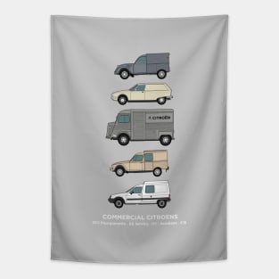 Classic Citroen Vans collection Tapestry