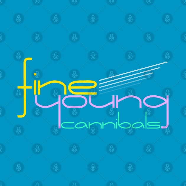 Fine Young Cannibals (( 80s New Wave Fan Art by darklordpug