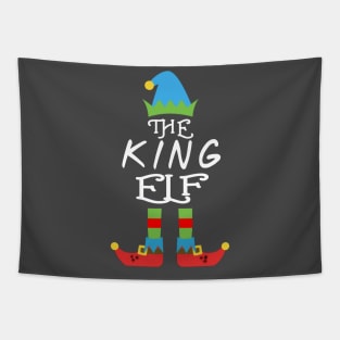 The King Elf Matching Family Group Christmas Party SANTA Tapestry