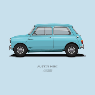 Austin Mini Sky Blue T-Shirt