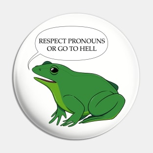 Respect Pronouns Pin