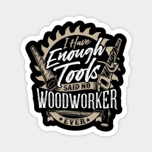 Funny Woodworker Lumberjack Design Magnet