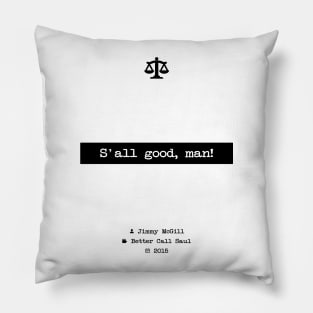 Better Call Saul, S'all good man, Typewriter quote wall art, Motivational Quote, Wall Art Poster, Quote Print, Home Decor, Movie Quote, TV Pillow