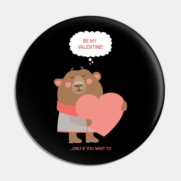 Be my valentine Pin by sydorko