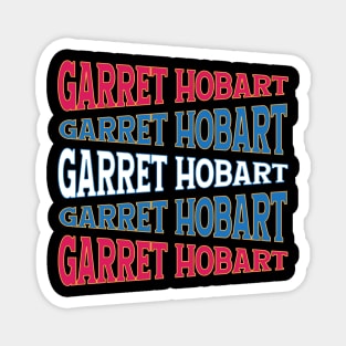 TEXT ART USA GARRET HOBART Magnet