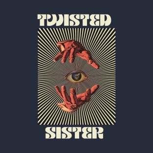 Hand Eyes Twisted Sister T-Shirt