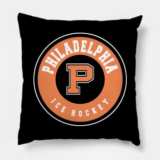 Philadelphia ice hockey Pillow